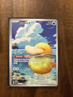 Pokemon TCG Psyduck 226/217 Illustration Rare IR Ascended Heroes Near Mint NM - Image 1