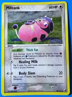Pokemon Miltank 42/115 EX Unseen Forces Reverse Holo - Image 1