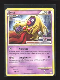 Pokemon HeartGold SoulSilver #69/123 SPANISH Jynx - Image 1