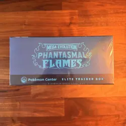 Pokemon Mega Evolution-Phantasmal Flames Pokemon Center PC Elite Trainer Box ETB - Image 3