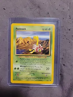 Pokemon TCG Karte Pottrott Deutsch 72/111 Neo Genesis Shuckle NM PSA - Image 1