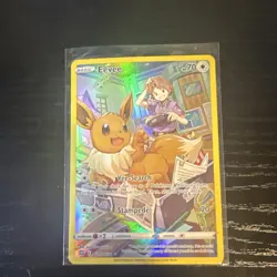 Pokemon Eevee TG11/TG30 Swsh09: Brilliant Stars Ultra Rare Full Art Holo 70 HP - Image 1
