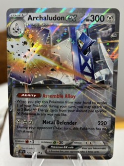 Pokemon Surging Sparks Archaludon EX 130/191 Double Rare Pack Fresh - Image 1
