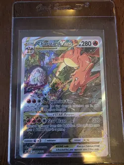 Charizard VSTAR 2022 Pokemon SWSH Premium Colleciton Black Star Promo #SWSH262 - Image 1
