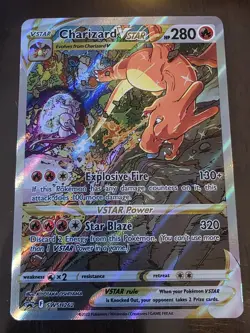 Charizard VSTAR 2022 Pokemon SWSH Premium Colleciton Black Star Promo #SWSH262 - Image 2
