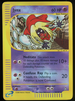 Pokemon 2003 Aquapolis -Jynx - Reverse Holo - 18 - Image 1