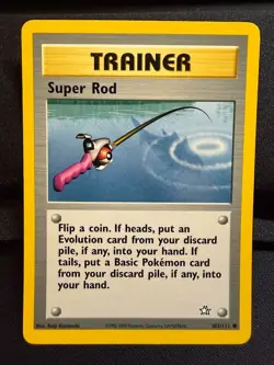 Pokemon Neo Genesis Super Rod Common (101/111) NM/LP - Image 1