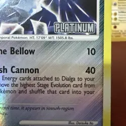 Dialga 16/106 Stamped Great Encounters Reverse - Pokemon Holo Foil Nice! - Image 4