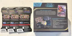 Pokemon Mega Evolution Phantasmal Flames ETB & 3x Booster Packs New Sealed - Image 2