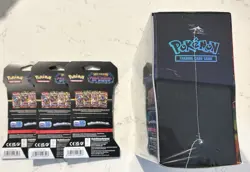 Pokemon Mega Evolution Phantasmal Flames ETB & 3x Booster Packs New Sealed - Image 3