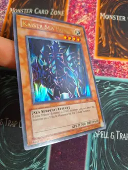 Yu-Gi-Oh! TCG Kaiser Sea Horse SKE-015 Ultra Rare Unlimited Moderately Played - Image 2