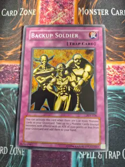 Yu-Gi-Oh! Backup Soldier PSV-028 Super Rare Unlimited Near Mint - Image 1
