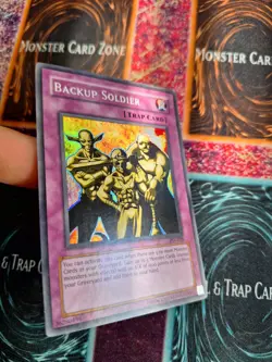Yu-Gi-Oh! Backup Soldier PSV-028 Super Rare Unlimited Near Mint - Image 2