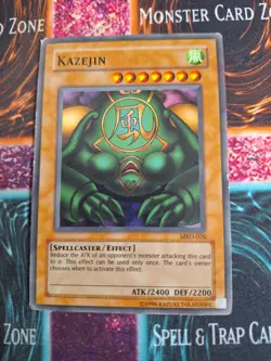 Yu-Gi-Oh! Kazejin MRD-026 Super Rare OG Unlimited MP a1/ - Image 1