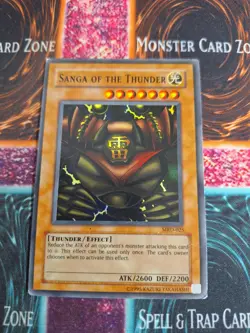 Yu-Gi-Oh! TCG Sanga of the Thunder MRD-EN025 Super Rare Unlimited HP - Image 1