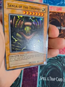 Yu-Gi-Oh! TCG Sanga of the Thunder MRD-EN025 Super Rare Unlimited HP - Image 3