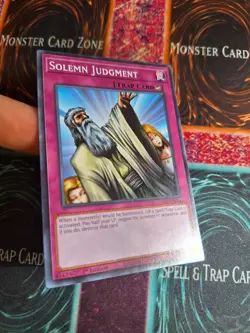 Yu-Gi-Oh! Solemn Judgment SR14-EN038 Common 1st Edition Near Mint - Image 2