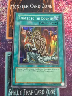 Yu-Gi-Oh! Tribute to The Doomed MRD-057 Super Rare OG Unlimited LP/MP - Image 1