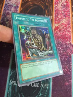 Yu-Gi-Oh! Tribute to The Doomed MRD-057 Super Rare OG Unlimited LP/MP - Image 2
