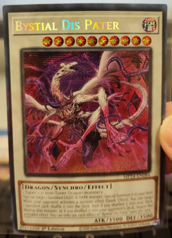 2020 YuGiOh Bystial Dis Pater Prismatic 1st Edition MP24-EN084 - Image 1