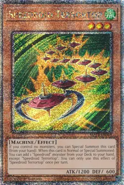 Speedroid Terrortop (Quarter Century Secret Rare) - Image 1