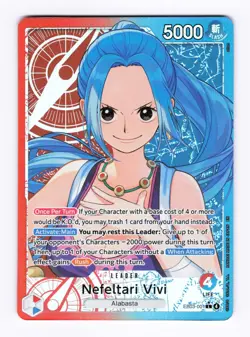 Nefeltari Vivi (Alternate Art) (Foil) 001 (L) One Piece Heroines Edition (EB-03) - Image 1