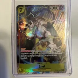 One Piece Awakening of the New Era Enel OP05-100 Parallel Alternate Alt Art NM - Image 2