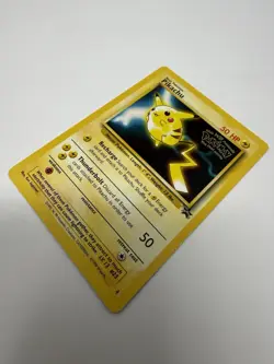 Pokemon Pikachu Movie Promo 4 Black Star WOTC 1999 The First Movie Card - Image 5