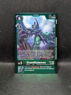 Digimon Card Game GrandGalemon EX11-032 Uncommon Limited Foil NM - Image 1