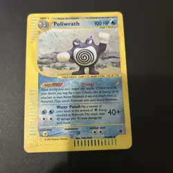 Poliwrath Expedition Holo Rare Pokemon TCG Card 24/165 2002 MP - Image 1