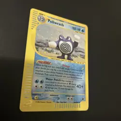 Poliwrath Expedition Holo Rare Pokemon TCG Card 24/165 2002 MP - Image 2