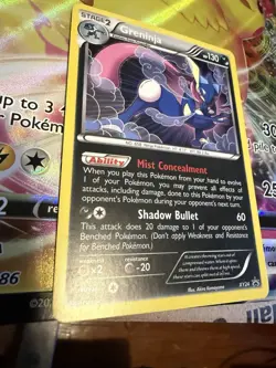 Pokemon TCG Greninja XY XY24 Holo Promo Card LP -nm Condition - Image 2