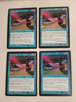 MTG Playset 4x Mystic Veil (Visions/Blue/C) - BGM - Image 1