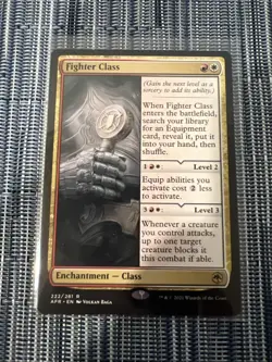 Fighter Class - Adventures in the Forgotten Realms - NM - MTG - Image 1