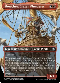 Normal - Breeches, Brazen Plunderer (Borderless) - 6 - Special Guests - NM - Image 1