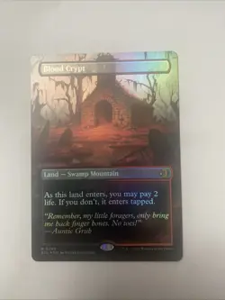 Blood Crypt (Borderless) Lorwyn Eclipsed Foil - Image 1