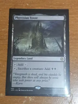 Phyrexian Tower - Magic the Gathering Jumpstart 2020 Regular - Image 2