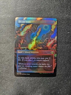 MTG Magic Lorwyn Eclipsed Steam Vents (Borderless) Foil 348 NM - Image 2