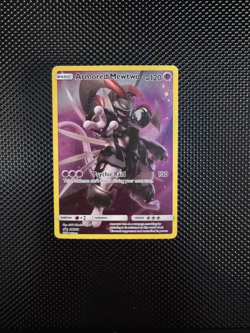 Full Art Armored Mewtwo HOLO Promo SM228 Pokemon Collector's Chest 2019 HP - Image 1