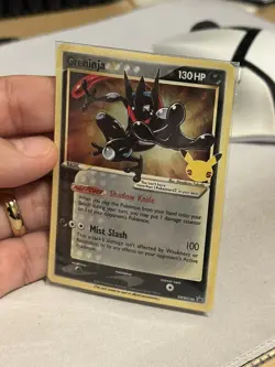 Celebrations Greninja Gold Star SWSH144 Black Star Promo Pokemon TCG SEALED A - Image 3
