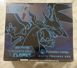 Pokemon TCG Phantasmal Flames Pokemon Center ETB Elite Trainer Box - New Sealed - Image 1