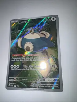 Pokemon TCG Snorlax SVP 051 Scarlet & Violet Black Star Promo - Image 1