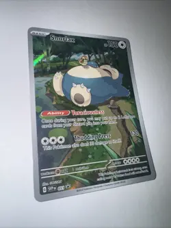 Pokemon TCG Snorlax SVP 051 Scarlet & Violet Black Star Promo - Image 2