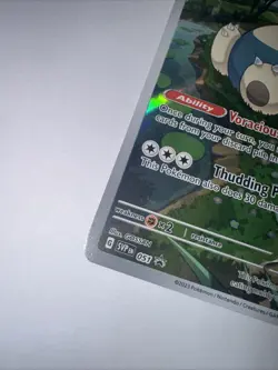 Pokemon TCG Snorlax SVP 051 Scarlet & Violet Black Star Promo - Image 5