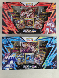 Pokemon Rapid/Single Strike Urshifu VMAX PREMIUM COLLECTION 2-Box Set 4xES 🔥 - Image 1