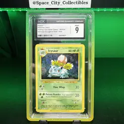 Pokemon TCG Ivysaur 002/034 Venusaur & Lugia Ex Deck 2023 CGC 9 - Image 1