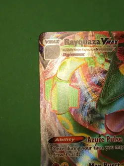 Pokemon Sword & Shield Crown Zenith Rayquaza VMAX 102/159 Ultra Rare - Image 4