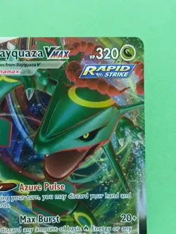 Pokemon Sword & Shield Crown Zenith Rayquaza VMAX 102/159 Ultra Rare - Image 5