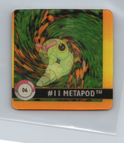 Rare Pokemon 1999 Caterpie Artbox Action Flipz Series #6 NM/LP - Image 1