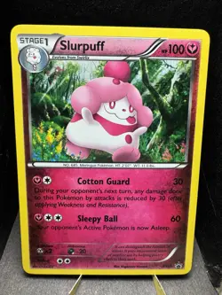 Pokemon TCG XY Slurpuff XY15 Black Star Promo NM - Image 1